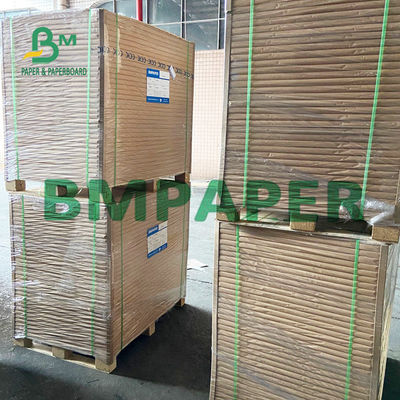 papel de alta resistencia de 80g Kraft Brown para los bolsos del fertilizante los 76cm el x 101cm