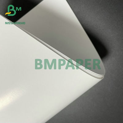 Papel de seda 80lb blanco estupendo 100lb 24&quot; del lustre del texto del alto brillo X 36&quot;