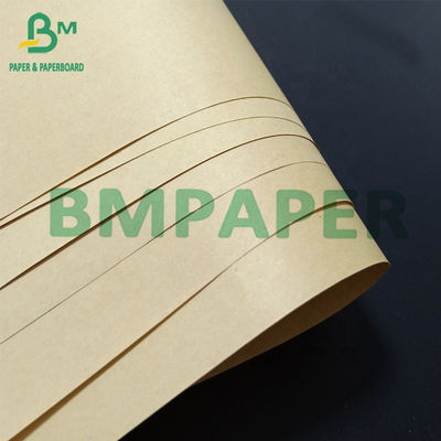 papel de saco de 80g Brown Kraft, alto papel del bolso del cemento de la elasticidad para la industria