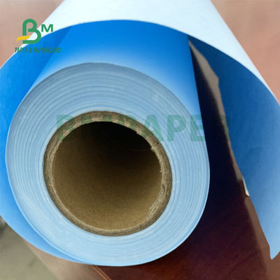 24&quot; X el 150ft 2&quot; papel de trazador azul de la base que dirige para el diseño 20lb
