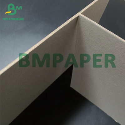 Reciclado reduzca a los lados dobles gruesos Grey Paper Board For Folders de 0.4m m a pulpa - de 2m m