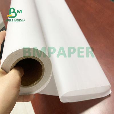48gsm 36&quot; papel del marcador del trazador de X el 100m cad para la industria plana y lisa