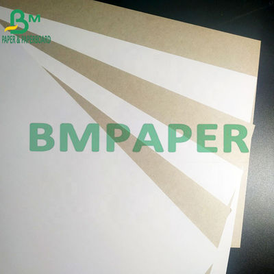 200g - 450g cubrió al tablero de papel a dos caras blanco con Grey Back Recycled Pulp Material