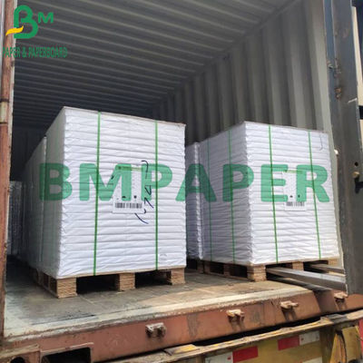 360g 25 × 38&quot; lado doble de la cubierta de papel blanca del lustre C2S cubierto para la etiqueta