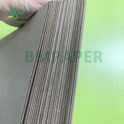 fuerza dura respetuosa del medio ambiente de 600gsm 700gsm Straw Board Both Side Grey