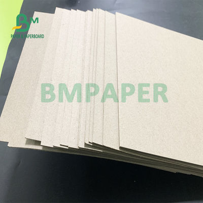 fuerza dura respetuosa del medio ambiente de 600gsm 700gsm Straw Board Both Side Grey