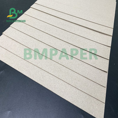 fuerza dura respetuosa del medio ambiente de 600gsm 700gsm Straw Board Both Side Grey
