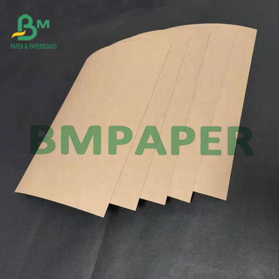 color sin blanquear de papel extensible de Kraft de saco de 70g 80g Brown para la industria
