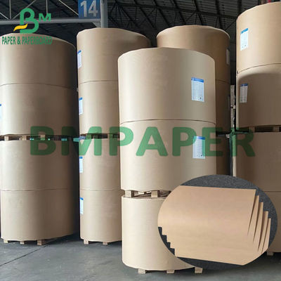 color sin blanquear de papel extensible de Kraft de saco de 70g 80g Brown para la industria