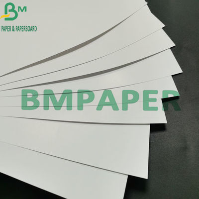 C2S cubren el papel de seda del lustre, 120g 24 × 36&quot; el texto blanco Art Paper Double Sides Coated brillante