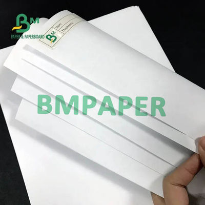 Rollo blanco 50gsm 53gsm 60gsm los 65cm de la garantía de la pulpa reciclable enorme el 100cm