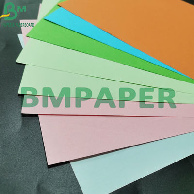 papel superficial liso de la tarjeta del color 80g con colores de neón superiores