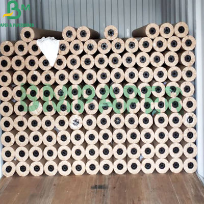Papel de trazador sin recubrimiento del uso de la ropa del formato amplio blanco 42gsm Rolls