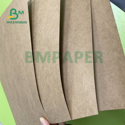 hojas de papel de Kraft de saco de la categoría alimenticia 200gsm para el envasado de alimentos biodegradable