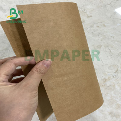pulpa de Ninguno-rasgado de papel oscura de madera de la Virgen de 300gsm Brown Kraft Rolls