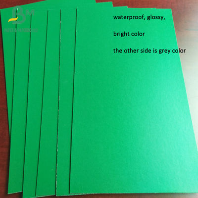 carpetas laqueadas verdes de Grey Back Paperboard For File del top de 1.2m m