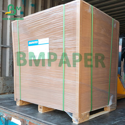 Tablero revestido polivinílico material Brown natural de papel de Kraft de la caja para llevar
