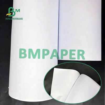 La Virgen gruesa del papel de dibujo de ingeniería del cad 80gr 20lb reduce el rollo a pulpa blanco