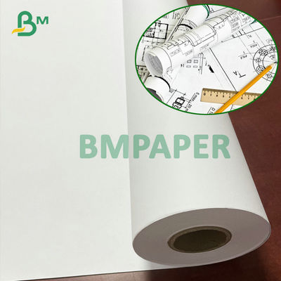 2&quot; rollo blanco 24&quot; del enlace de Jet Engineering Paper 20# cad de la tinta de la base x los 300ft