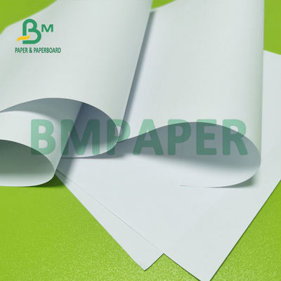 70g 80g Papel sin madera sin recubrimiento Acabado plano Papel de impresión en offset sin madera blanqueado blanco