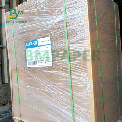 250gsm - el papel de Brown Kraft de la Virgen 400gsm para los alimentos de preparación rápida encajona buena fuerza