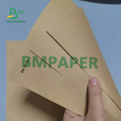 Brown extensible Kraft Rolls de papel para el saco Kraft 70g 80g 85g 100g 120g del arroz