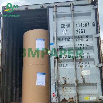 Brown extensible Kraft Rolls de papel para el saco Kraft 70g 80g 85g 100g 120g del arroz