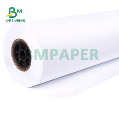papel de trazador sin recubrimiento del chorro de tinta de 20lb cad para los planes de la ingeniería 24&quot; 36&quot; X 150'