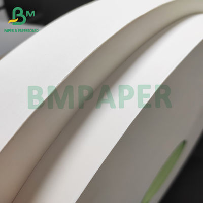 Comida 24gsm seguro Straw Wrap Paper White Color 27m m x 6000 metros de Rolls