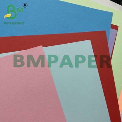 color rojo Bristol Paper For Sticky Notes sin recubrimiento de 70g 80g 1350m m