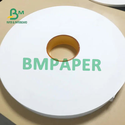 papel de embalaje del enchufe 28gsm 22m m a 53m m de ancho los 5000m largo diámetro del rollo de 550m m