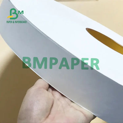 papel de embalaje del enchufe 28gsm 22m m a 53m m de ancho los 5000m largo diámetro del rollo de 550m m