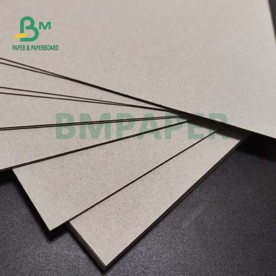 cartón 2m m mezclado Gris For Folder Boxes de la pulpa de 1.5m m 720 x 1020m m