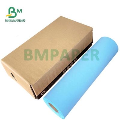 papel azul de 80gsm Digital para el dibujo de ingeniería 20&quot; 24&quot; X 50yards base de 2 pulgadas