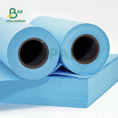 papel azul de 80gsm Digital para el dibujo de ingeniería 20&quot; 24&quot; X 50yards base de 2 pulgadas