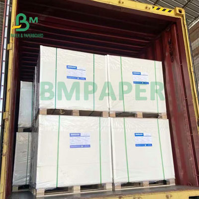 tablero plegable de la caja de 215gsm 220gsm C1S para el cartón del cigarrillo en blanco/blanco
