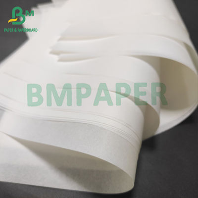 35gsm embalaje de papel impermeable a la grasa blanco Rolls de papel de la categoría alimenticia del grado 3