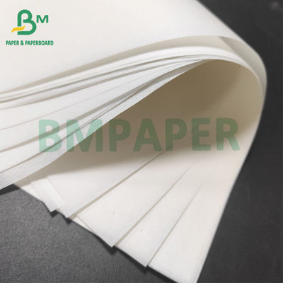 35gsm embalaje de papel impermeable a la grasa blanco Rolls de papel de la categoría alimenticia del grado 3