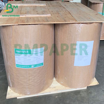 35gsm embalaje de papel impermeable a la grasa blanco Rolls de papel de la categoría alimenticia del grado 3
