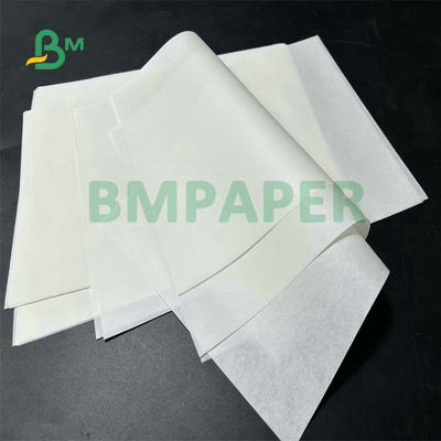 el color blanco de 30gsm 35gsm 40gsm cubrió el rollo de papel impermeable a la grasa para el embalaje de las hamburguesas