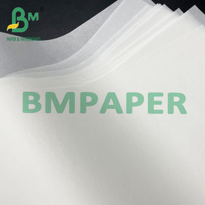 papel blanco de Oilproof de la categoría alimenticia de 210g 220g 230g para la hamburguesa y la comida aceitosa