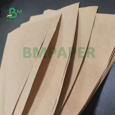 70 - papel extensible del bolso de 120gsm Brown para el empaquetado químico 50kg 79 el x 109cm
