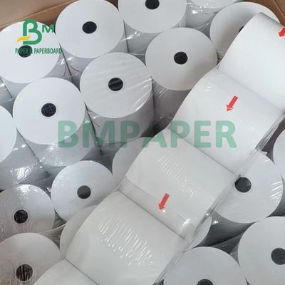 Rollo de papel de impresora térmica 65gsm sin BPA para recibo de cajero 80mm 57mm