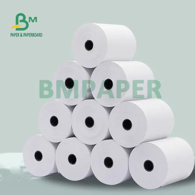 rollo termal del papel de la posición de la impresora de la máquina del cajero automático 65gsm para el supermercado 80 x 80m m