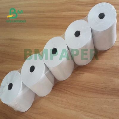 rollo termal del papel de la posición de la impresora de la máquina del cajero automático 65gsm para el supermercado 80 x 80m m