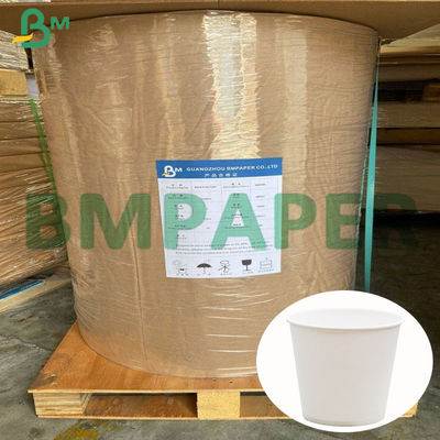 210g + 15g PE cubrieron el tablero de papel común de la taza del cuenco de los tallarines de la categoría alimenticia en rollo enorme
