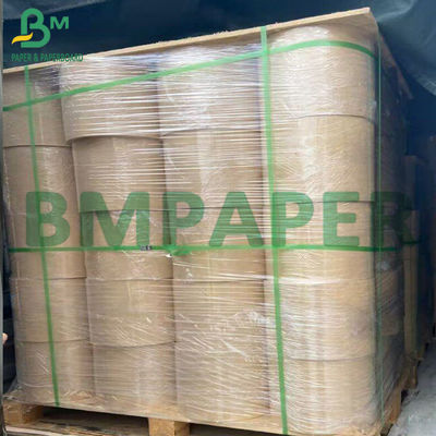 el embalaje de la botella de cerveza del papel de la fuerza mojada blanqueada 70g etiqueta Papel en hojas gigantes