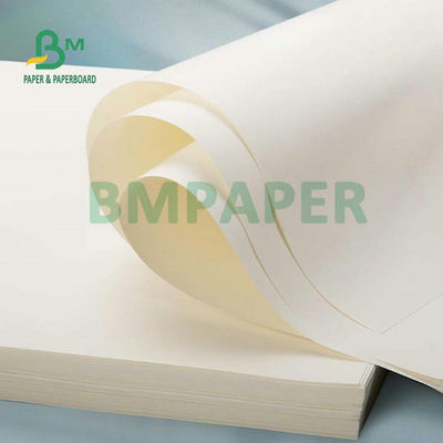 Papel de escribir amarillo sin recubrimiento 60gsm 70gsm del papel en enlace para el cuaderno