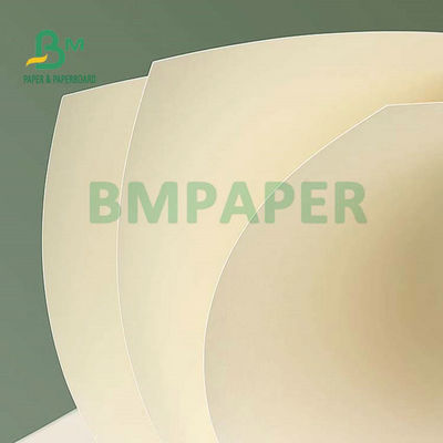 Papel de escribir amarillo sin recubrimiento 60gsm 70gsm del papel en enlace para el cuaderno