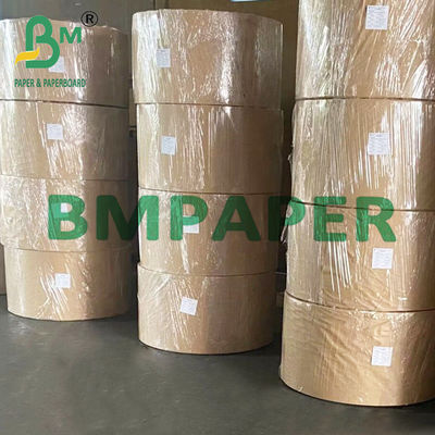 La Virgen de la categoría alimenticia de 60GSM 120GSM reduce Kraft a pulpa blanco Straw Paper For Disposable Straws